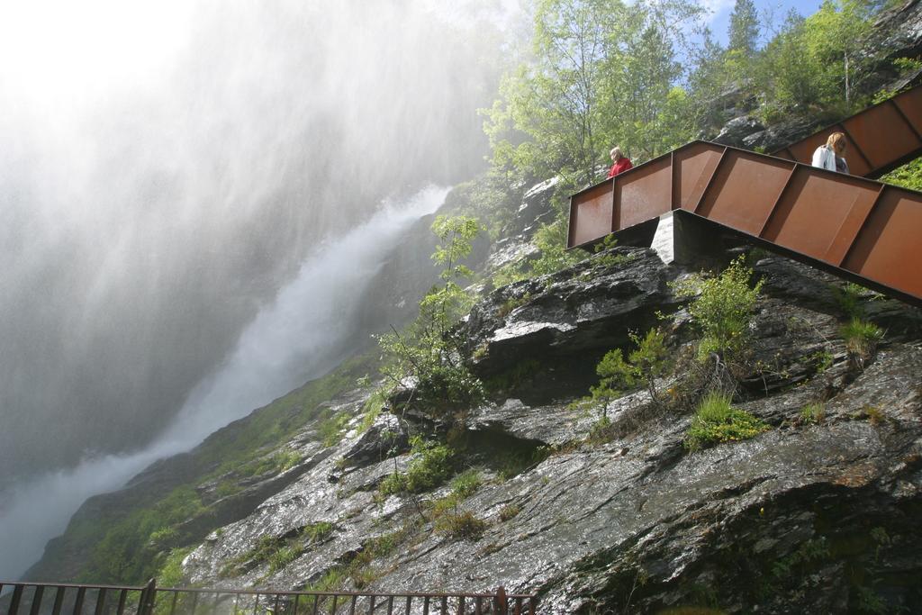Sauda Fjord Camping Saudasjoen Ngoại thất bức ảnh
